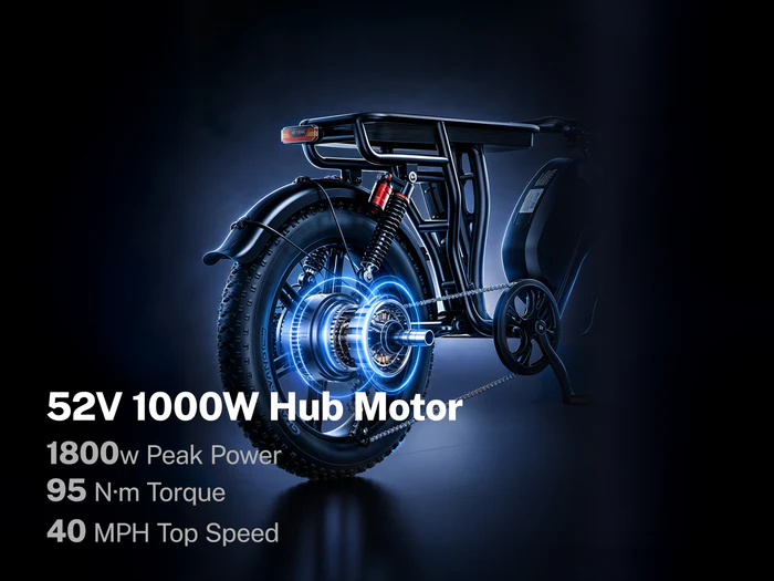 52V 1000W Hub Motor